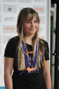 Medaillengewinnerin Manjana Morawetz